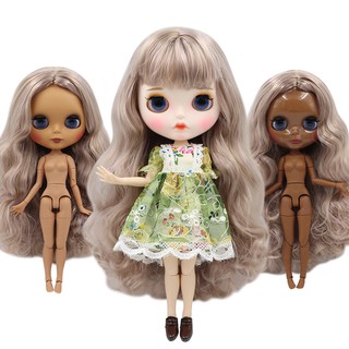 blythe doll ตุ๊กตาบลายธ์ dark skin matte face joint body