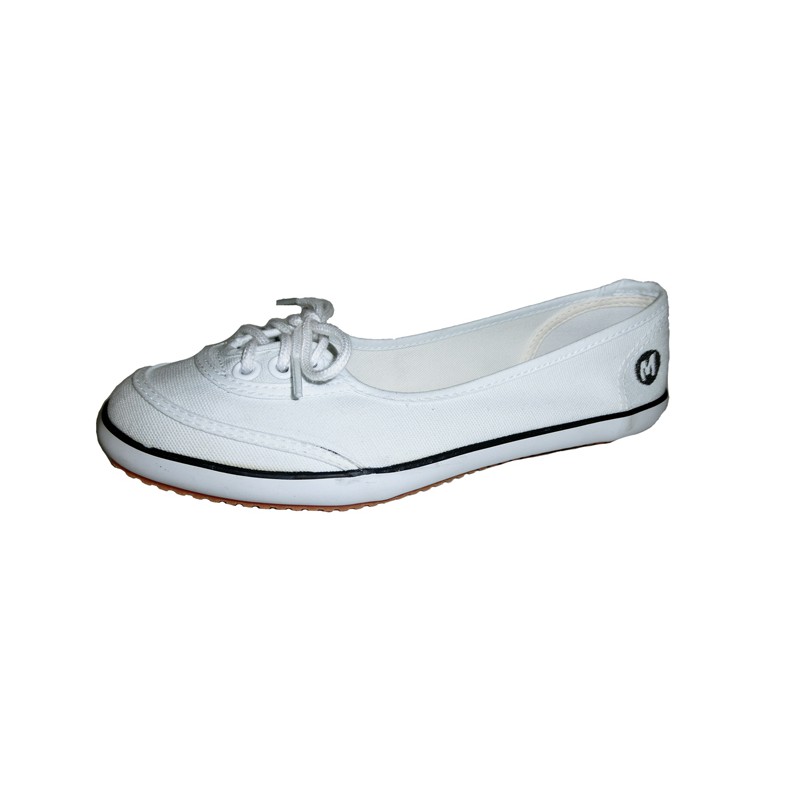 B6154 MOSSONO รองเท้าผ้าใบ รุ่น MSCA6154 -ขาว