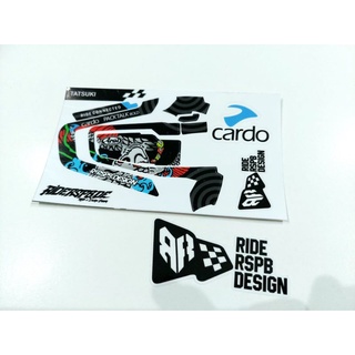 สติกเกอร์ ลาย Garskin DECAL SKIN COVER CARDO สําหรับติดตกแต่งเสื้อผ้า