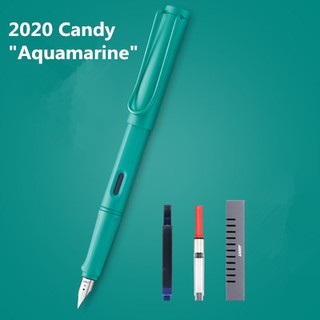 【พร้อมส่ง】Lamy Safari Candy "Aquamarine" Fountain Pen 2020 Special Edition - ปากกาหมึกซึมลามี่ซาฟารีแคนดี้ สีอความารีน