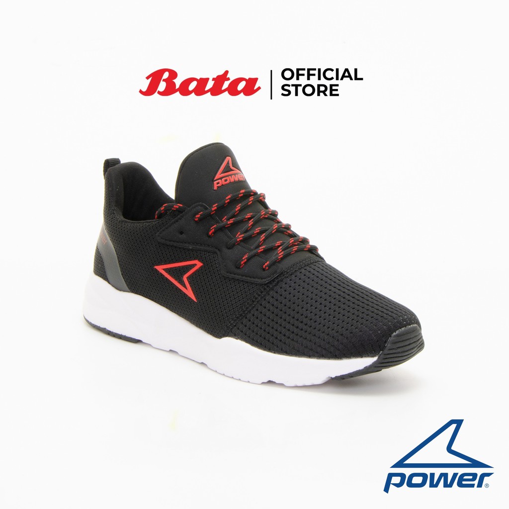 Bata Power Men's Sneakers รองเท้าผ้าใบสนีคเคอร์สำหรับผู้ชาย รุ่น Saxton Mystyle 50 สีดำ 8186516