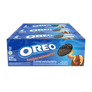 [ยกแพ็ค] Oreo โอรีโอ คุกกี้แซนวิชสอดไส้ครีม 27.6กรัม x 12 ซอง