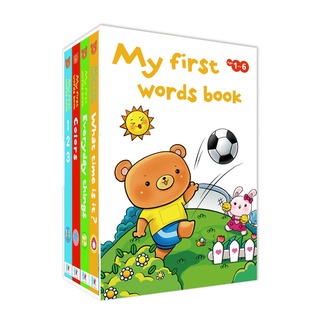 (พร้อมส่ง)  My first words book  บอร์ดบุ๊ค ปากกาเจ้าชายน้อยและปากกาลูกอ๊อดอ่านได้ (ปากกาขายแยก ไม่รวมในเซตนี้)