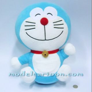 ตุ๊กตา โดเรมอน หัวโต(สีฟ้า)**ยิ้มหลับตา** Doraemon โดราเอม่อน