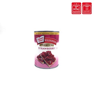 Strawberry Pie Filling &amp; Topping ขนาด 595 กรัม (ตรา wilderness)