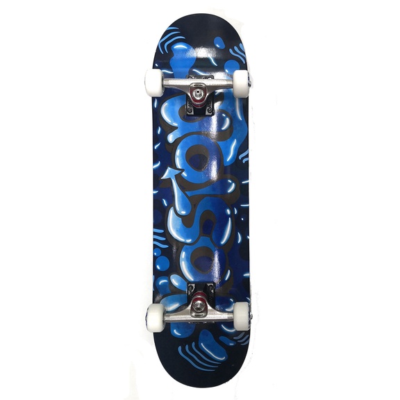 Koston Skateboard Blue Pumped Complete