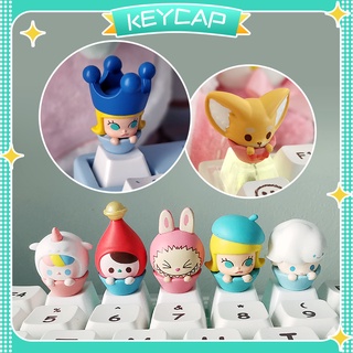 【Keycap】ปุ่มกดคีย์บอร์ด ลายการ์ตูนน่ารัก สําหรับตกแต่ง ESC