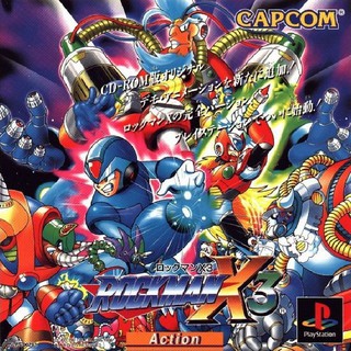 ROCKMAN X 3 [PS1 JP : 1 Disc]