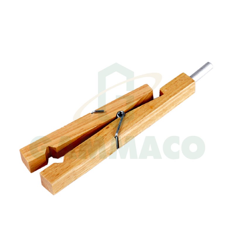 ที่จับหลอดทดลองแบบไม้หนีบ (5 อัน/ชุด) - Test Tube Holder, (Wood) (5 pcs./set) [3016095]