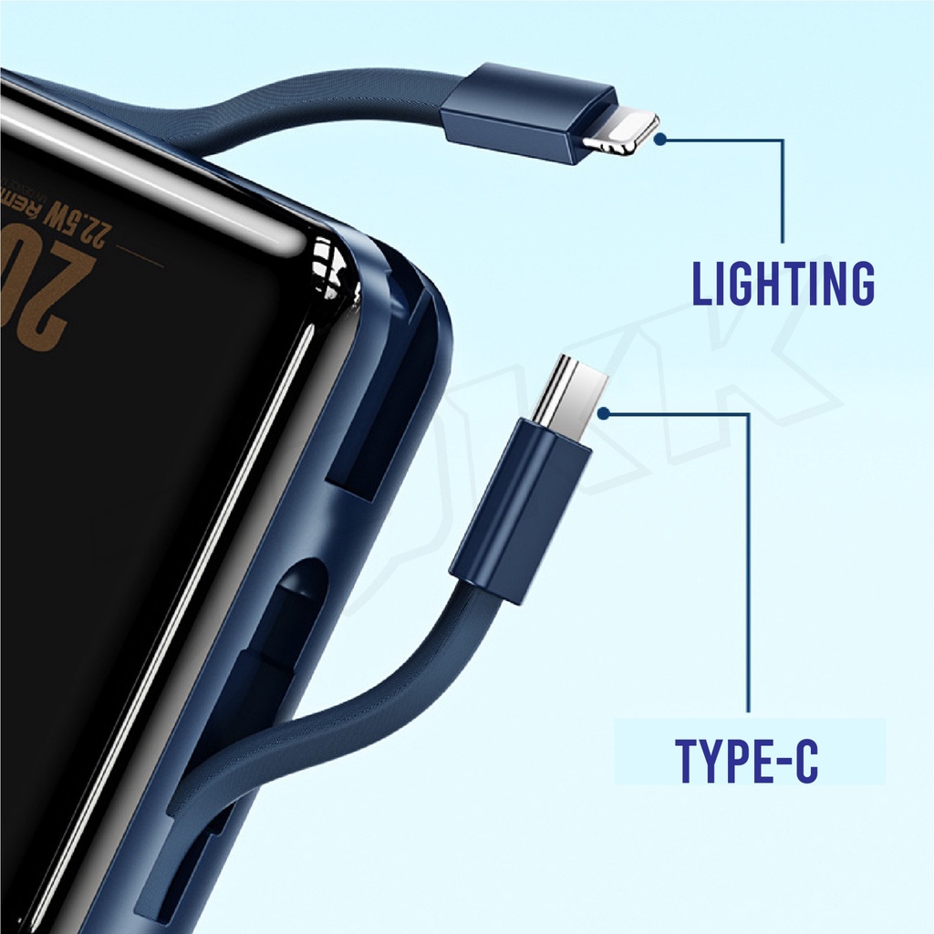 แบตเตอรี่สำรอง REMAX รุ่น RPP-51 ความจุแบตเตอรี่ 20000 mAh ชาร์จเร็ว จอ ...