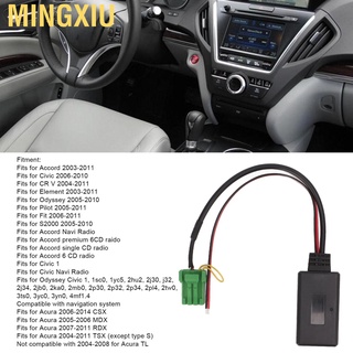 Car Bluetooth 5.0 Aux Input Audio Music Adapter Cable for Honda Accord Civic CR V Element Odyssey Accessories