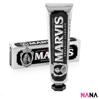 MARVIS Toothpaste Amarelli Licorice 75ml (Black, Whitening)