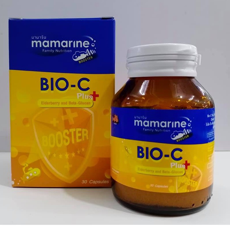 Mamarine Bio-C Plus Elderberry and Beta Glucan 30's