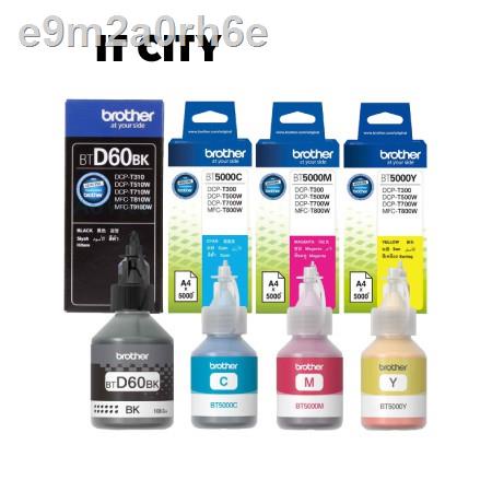 ❡✴¤BROTHER INK Cartridge BT-D60BK+BT-5000 C+M+Y หมึกพิมพ์ (SP2-1703+SP2-1596+SP2-1597+SP2-1598)