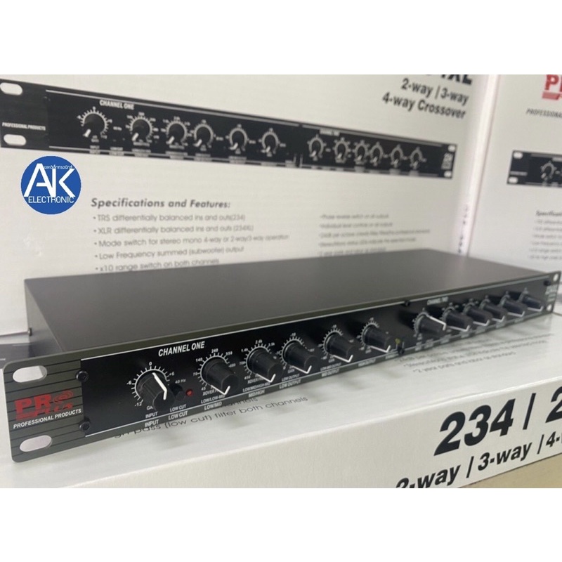 CROSSOVER 3 way ครอสโอเวอร์ 3 ทาง 234XL PRO PLUS ครอส - akelectronic ...