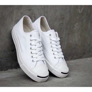 [ลดวันเดียว]✅ แท้💯Converse jack คอนเวิร์ส แจ๊ค (FREE BOX) สีขาว