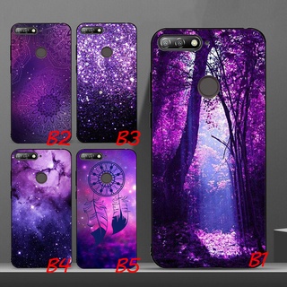 เคสโทรศัพท์มือถือ แบบนิ่ม สีม่วง สําหรับ Xiaomi Redmi 5 Plus 9 7 9C 9T 6A Note 8 Pro