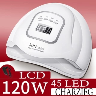 SUN X5plusเครื่องอบเล็บเจล 120วัตต์ UV LED Smart LampNail Dryer 2.0 SUNUV