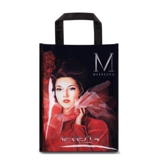 Merrezca shopping cosmetic bag กระเป๋า เครื่องสำอาง ชอปปิ้ง เมอเรสก้า Merrezca (1ชิ้น)