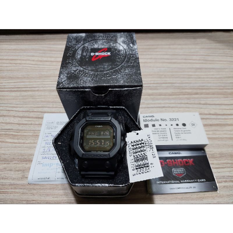 นาฬิกา Casio G-shock GX-56BB-1DR (รุ่นยักษ์ดำ) มือสอง ของแท้ อุปกรณ์ครบ ประกัน CMG