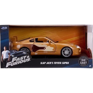 1:24 Slap Jack’s Toyota Supra รุ่น Fast &amp; Furious [Jada]