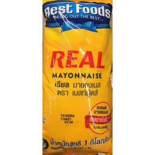 Real Mayonnaise เรียลมายองเนส ตรา Best foods