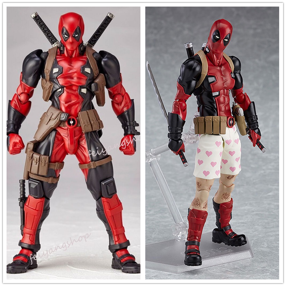 ตุ๊กตาฟิกเกอร์ Deadpool Red Suit Marvel Carnage Legends X-men Amazing Yamaguchi ของเล่นสําหรับเด็ก