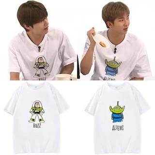 Preorder เสื้อยืด Toy Story แบบวี และ อาร์เอ็ม V &amp; RM BTS