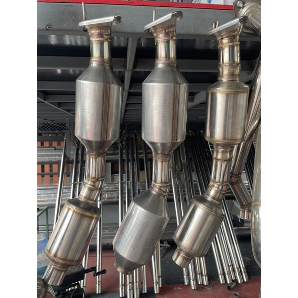 ชุดท่อแคทใหม่เชื่อมแล้ว Vios G2 G3 ใช้แคท Euro.IV