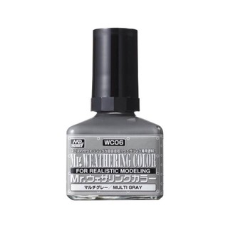 WC06 MR WEATHERING COLOR MULTI GRAY สีคราบเทา 40ml