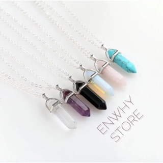 สร้อยจี้หินนำโชค Gemstone necklace🌟