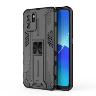 เคสโทรศัพท์มือถือแบบแม่เหล็กพร้อมที่ตั้งสําหรับ Oppo Reno 6Z Reno 6 Pro Plus Reno 5Z 5F 5 Pro A93S