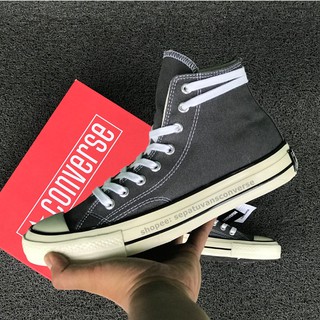 (จ่ายเงินปลายทาง) Converse 70S รองเท้าส้นสูง สีเทา ALL STAR CHUCK TAYLOR