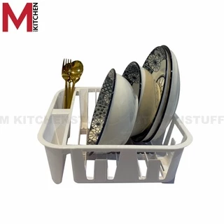 M KITCHEN 954 ชั้นวางจาน ชั้นคว่ำจาน พลาสติก ขนาด25x31x9 ซม (C0)
