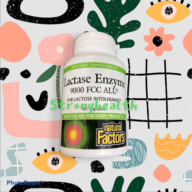Lactase Enzyme 1000 FCC* 9000 Units 60 แคปซูลนิ่ม ย่อยนม การดื่มนมในวัยผู้ใหญ่หมดจะไปหมด คนออก