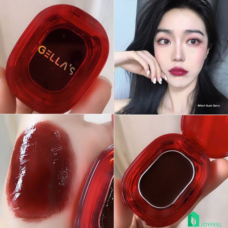 Gella's ลิปตลับแดง ลิปทินท์เนื้อเจลลี่ ลิปแวมไพร์สุดฮิต สีสวย สีชัด ติดทน ให้ความชุ่มชื้น joyfeel