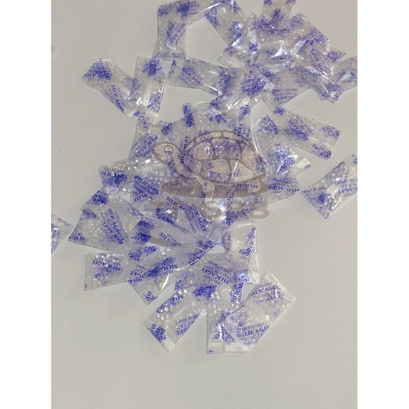 ซองกันชื้น เม็ดกันชื้น กันชื้น ซองกันชื้นใส่อาหาร ซิลิก้าเจล Silica Gel 1 กรัม FOOD GRADE