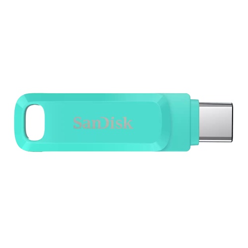 SANDISK ULTRA DUAL DRIVE GO USB TYPE-C GREEN สีมิ้นต์ แฟลชไดรฟ์ ไดร์ฟ OTG สำหรับ Smartphone