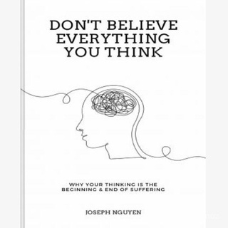 【ขายดี】Dont Believe Everything You Think หนังสือภาษาอังกฤษ