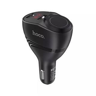 ที่ชาร์จในรถ Hoco Z34 3.1A ที่ชาร์จเสียบ Power Ocean In-Car Charger With Digital Display มีช่องเสียบ 2USB