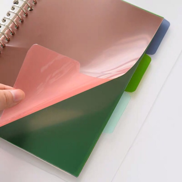 แนะนำ! ฉากที่คั่นแฟ้ม A5, B5, A4 ลิ้นแฟ้มพลาสติกB5 A5