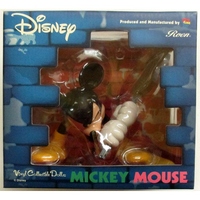 ฟิกเกอร์แท้ JP มือ2 สภาพดี ตามภาพ กล่องใหญ่ MediCom Toy  VCD Disney MICKEY MOUSE ( Roen )