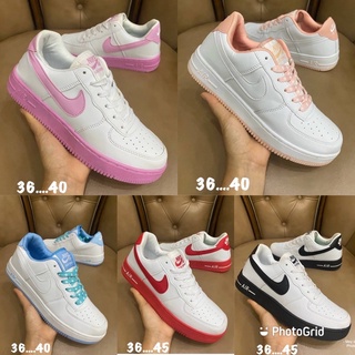 🔥ราคาโรงงาน🔥 รองเท้า  Air Force 1 มี 5 สีรองเท้ารองเท้าผู้ชาย-หญิง