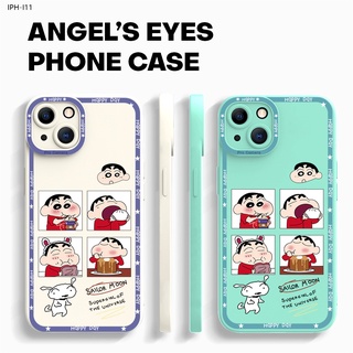 iPhone 11 Pro MAX X XS XR เคสไอโฟน สำหรับ Case Crayon Shin-chan เคส เคสโทรศัพท์ เคสมือถือ Silicone Cases