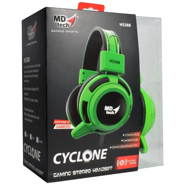 หูฟัง MD TECH' CYCLONE HS388