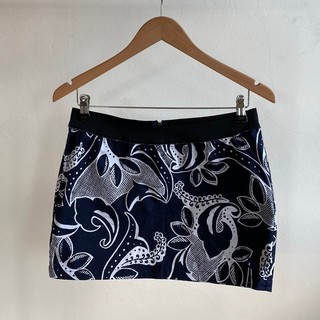 กระโปรงสั้น CC Double O Printed Mini Skirt