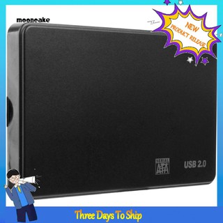 เคสฮาร์ดดิสก์ภายนอก USB 2.0 SATA HDD SSD ขนาด 2.5 นิ้ว แบบพกพา สําหรับคอมพิวเตอร์ แล็ปท็อป