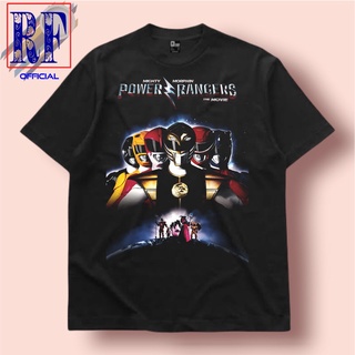 เสื้อยืดโอเวอร์ไซส์เสื้อยืดแขนสั้น พิมพ์ลาย MORPHIN POWER RANGERS น้ําหนักเบา | เสื้อยืด ลาย NOSTALGIA POWER RANGERS ยุค