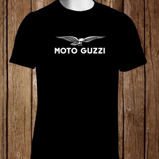 เสื้อยืด พิมพ์ลายรถจักรยานยนต์ Moto Guzzi