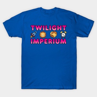 เสื้อยืดผ้าฝ้าย เสื้อยืด พิมพ์ลาย Twilight Imperium สําหรับผู้ชาย และผู้หญิง